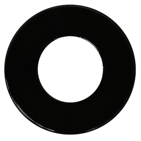 Flat Washer, Fits Bolt Size 5/8 In ,Steel Black Chrome Finish, 4 PK